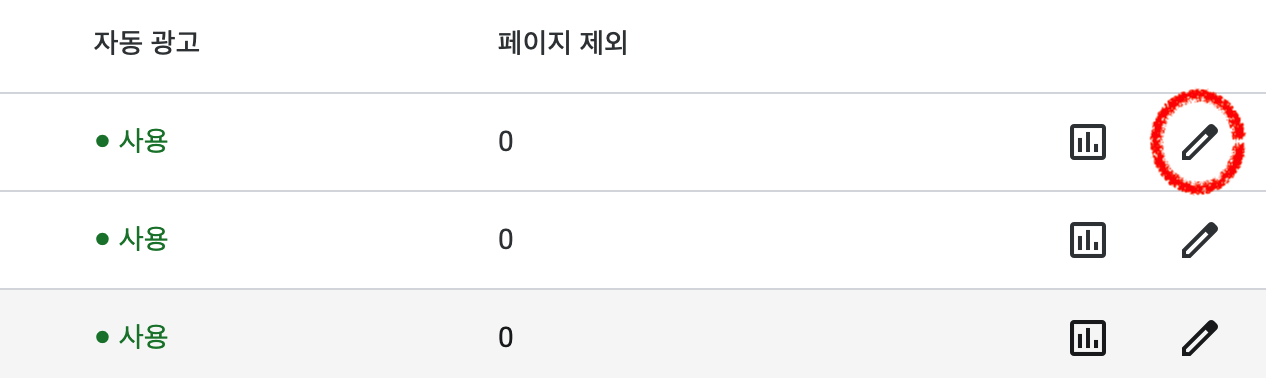 연필 클릭