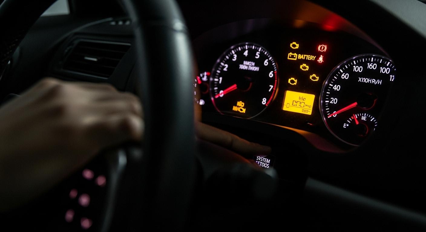 자동차 경고등 끄는법