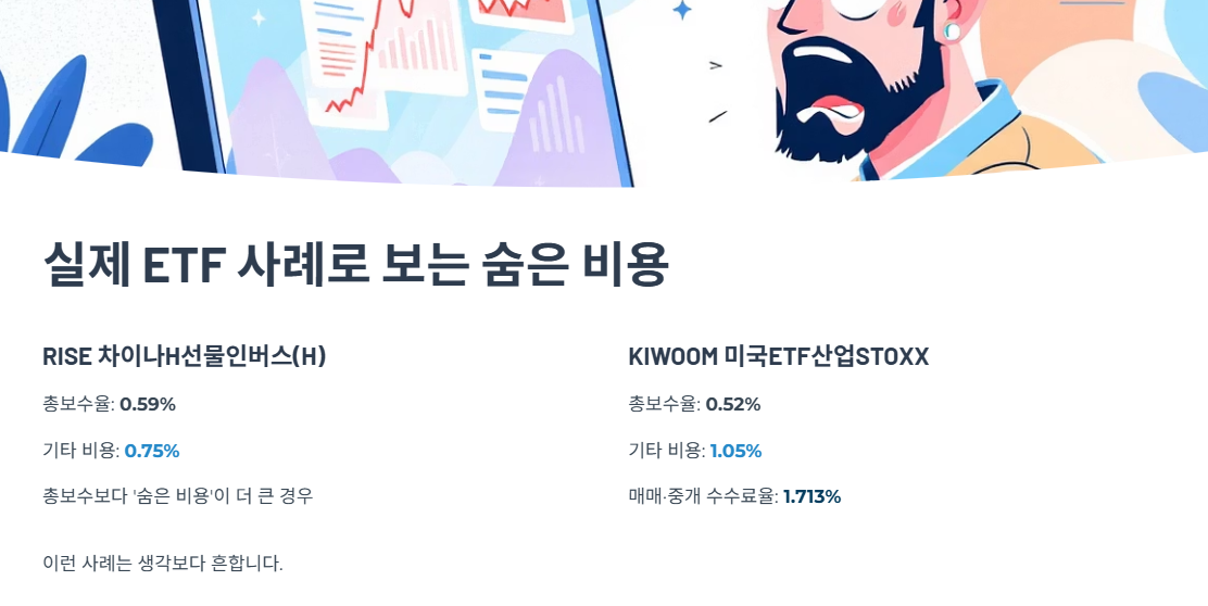 실제 ETF 사례로 보는 숨은 비용
