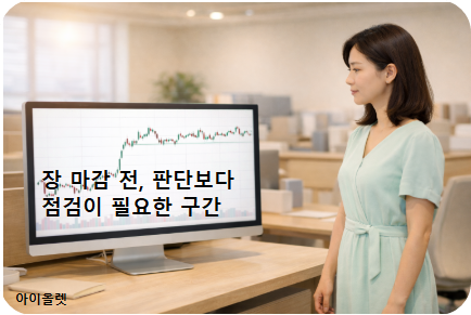 지금은 결론보다 기준을 점검할 시간
