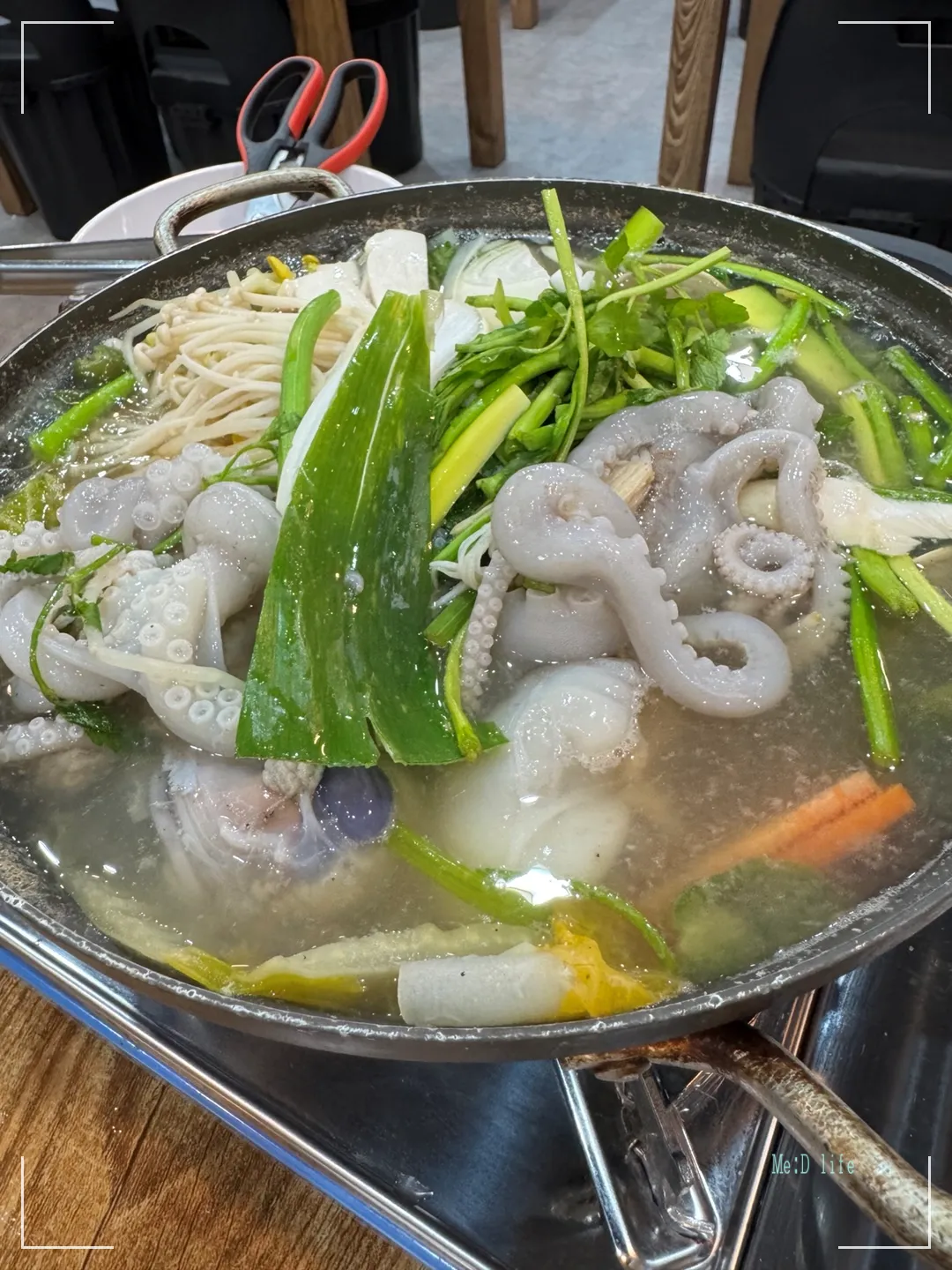 평택-고덕-지제역-서정리역-선진국낙지마당-낙지전골-연포탕-계란찜-낙지-미나리-팽이버섯