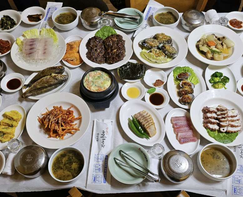 전남 해남 한정식 맛집 | 6시 내고향 방송 나온 한성정