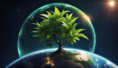 우주와 지구의 공존