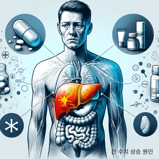 간 수치 상승 원인