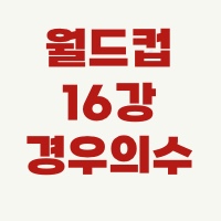 월드컵16강경우의수