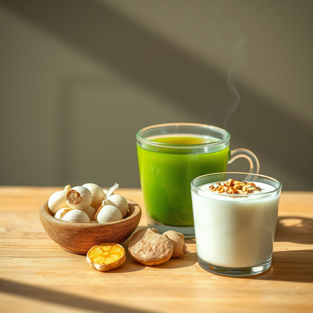 면역력을 높이는 자연 식품 6가지