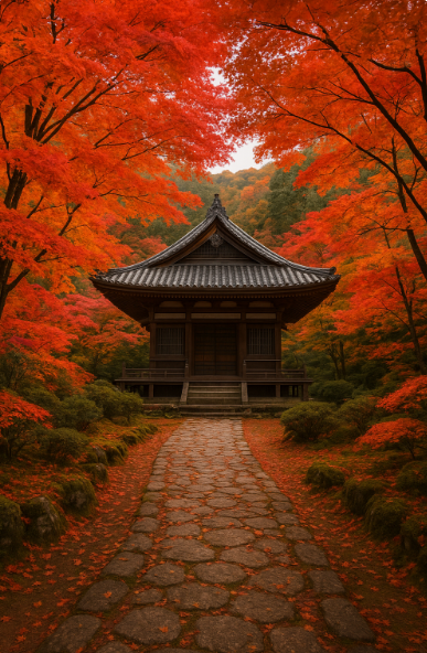 일본의 단풍 관련 사진