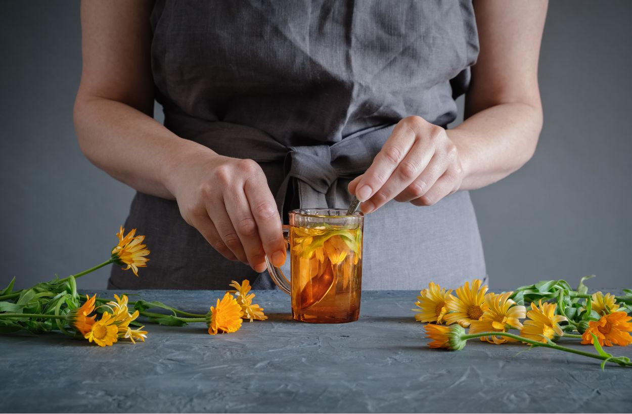 마리골드 먹는법