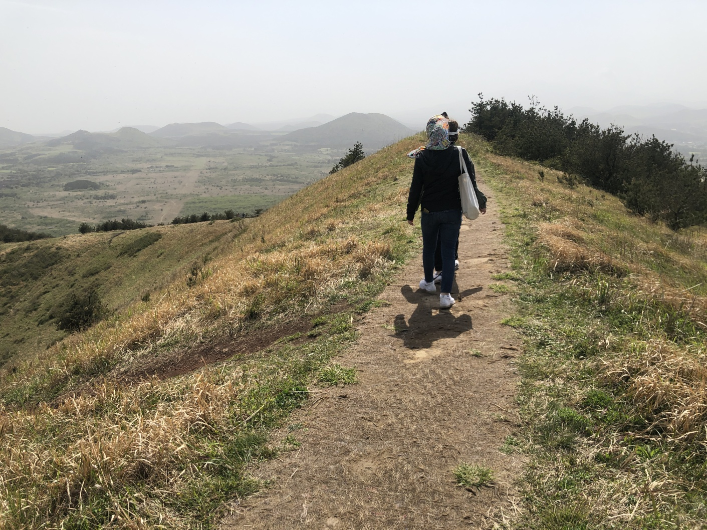 다랑쉬오름 분화구 둘레길