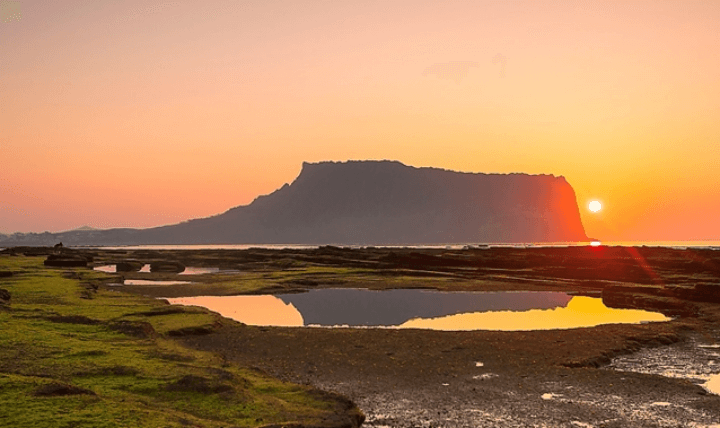제주-성산일출봉-일출
