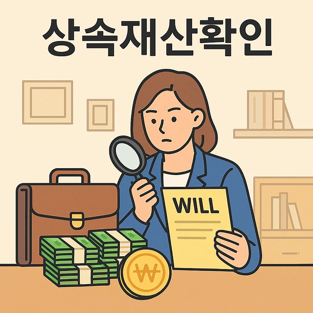 상속재산확인
