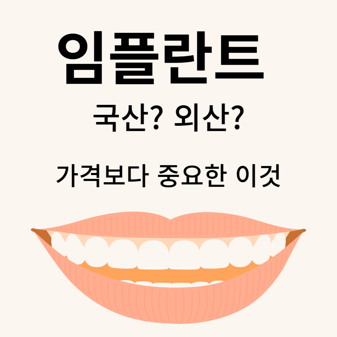 임플란트 종류