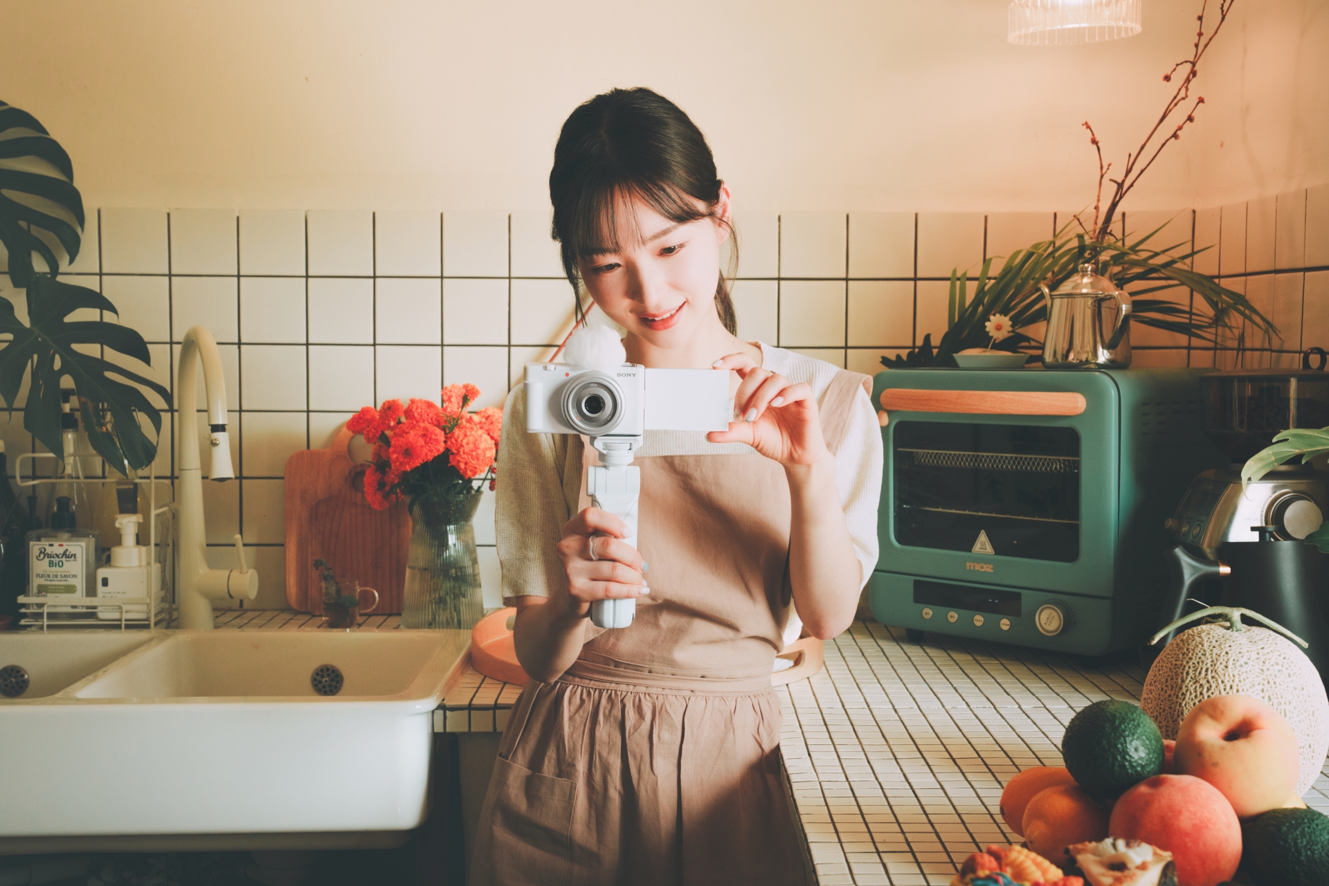 소니 브이로그 카메라 ZV-1F