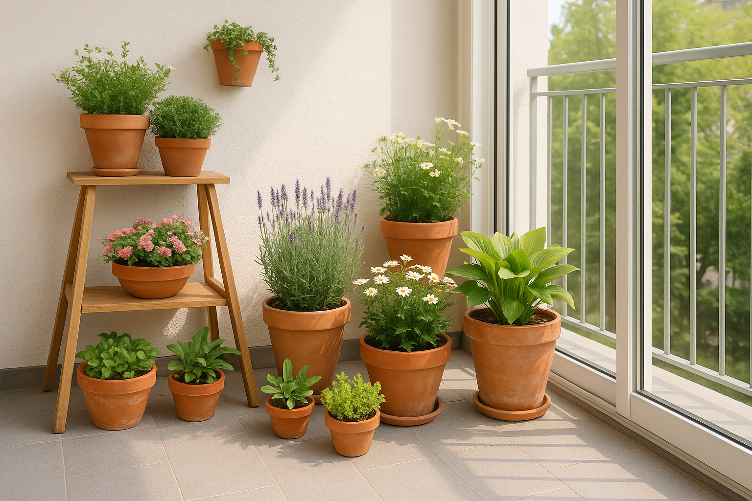 베란다 자생식물 가드닝