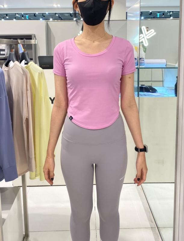 젝시믹스 젤라라이트 라운드 크롭탑 9종택1(XT4355G)