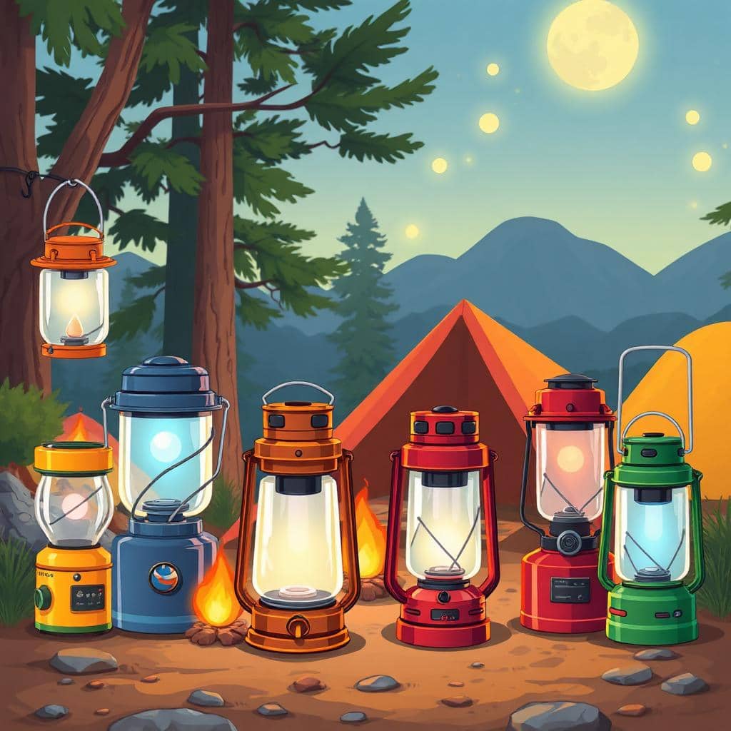감성 캠핑 필수 아이템! 캠핑 뉴비들이 알아야 할 랜턴 총정리