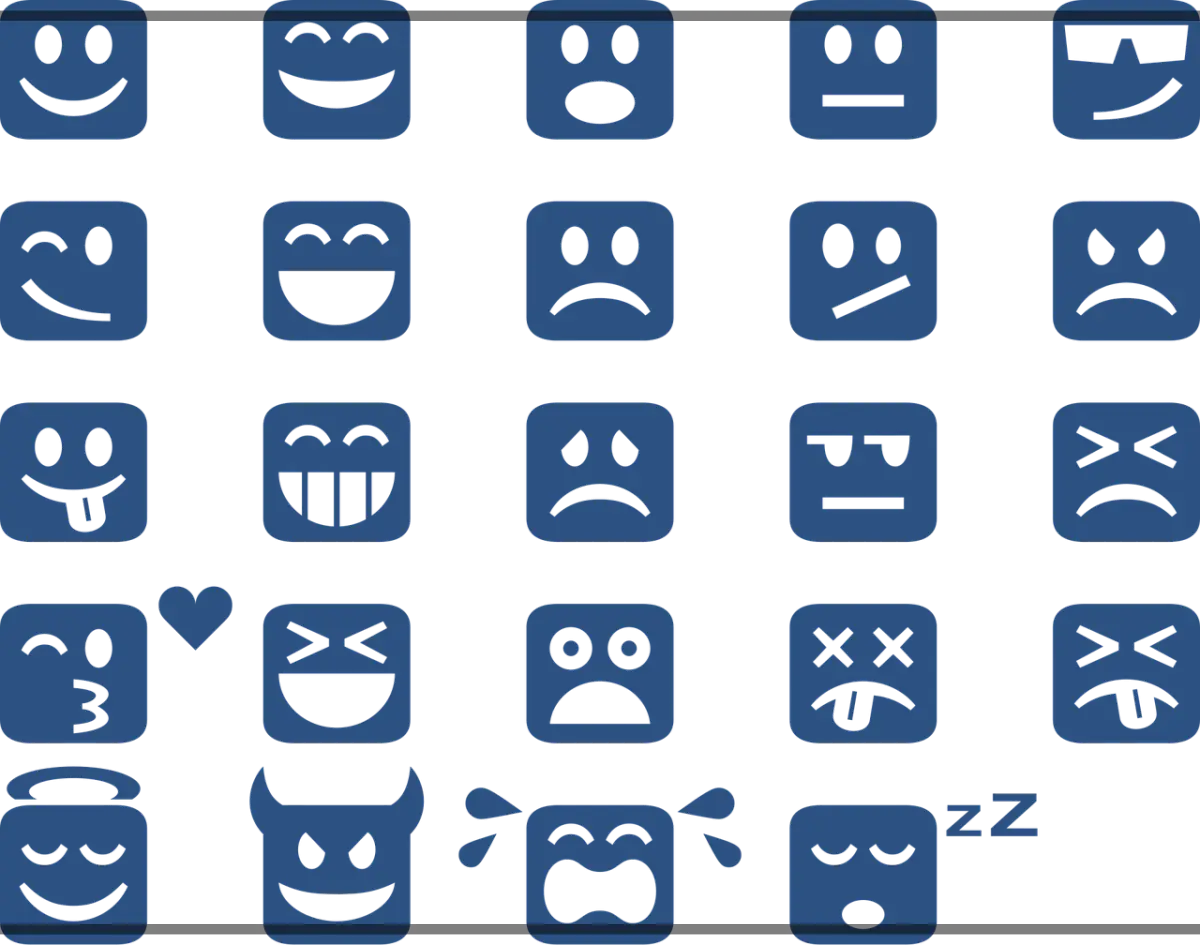 웃음-놀람-당황-사랑-슬픔-화남- 등-다양한-감정을-담은-이모티콘-세트