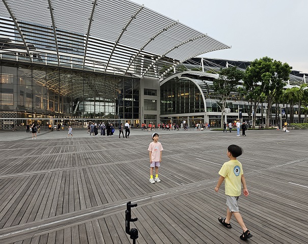 마리나베이샌즈 스펙트라 분수쇼