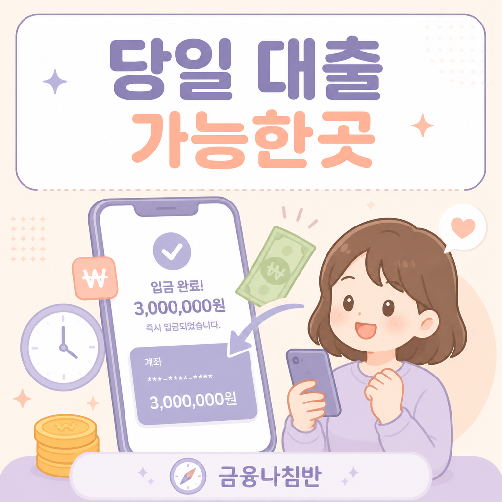 당일 대출 가능한곳