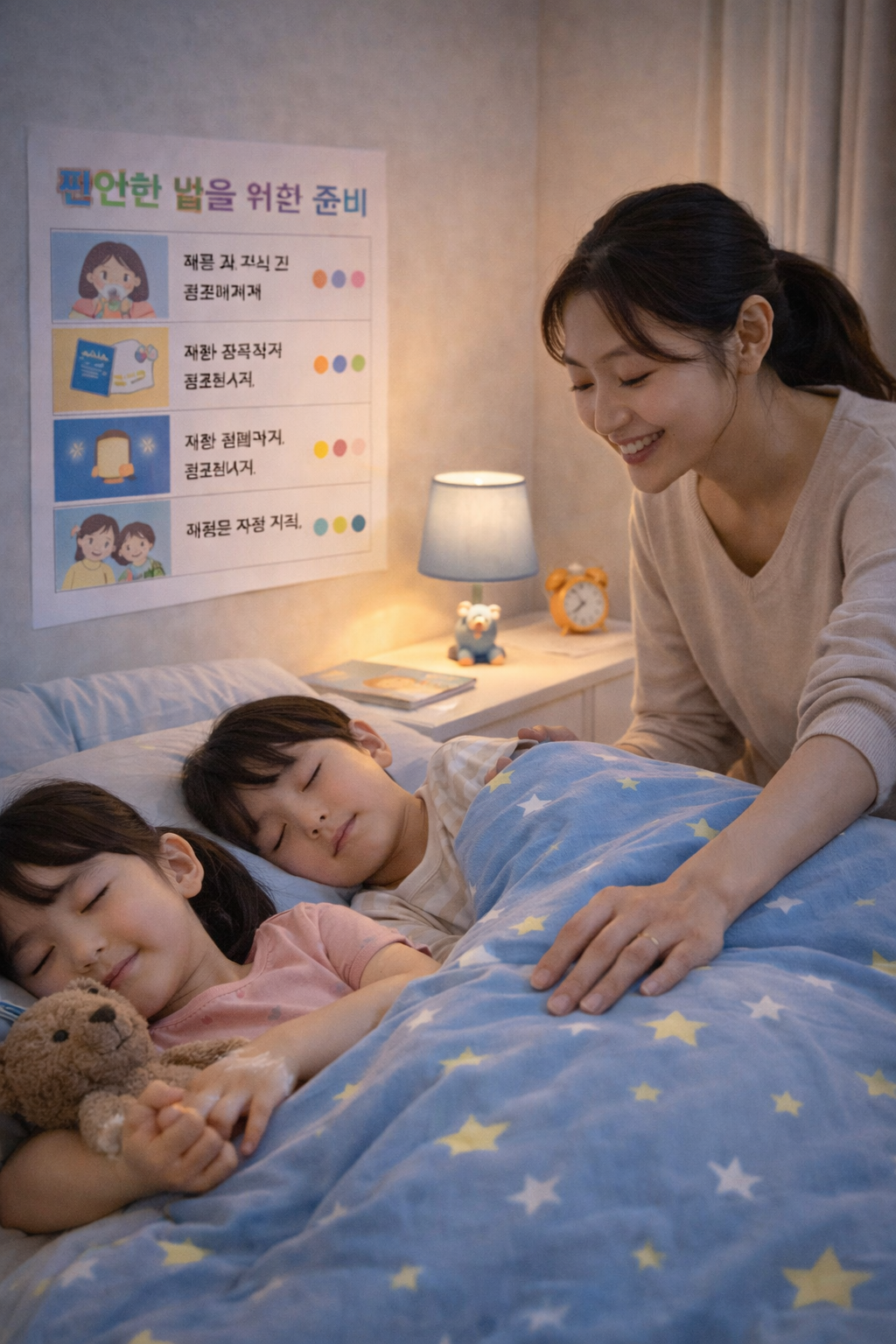 어린이 수면 환경 만드는 방법 관련 사진