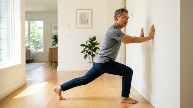 족저근막염 종아리 스트레칭 방법