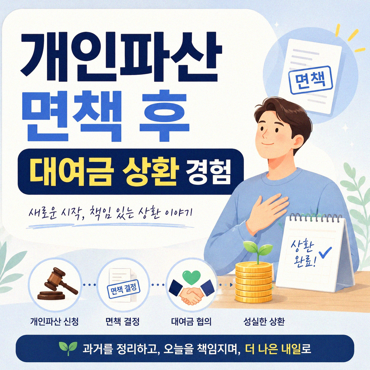 개인파산 면책 후 대여금 문제, 이렇게 경험했습니다