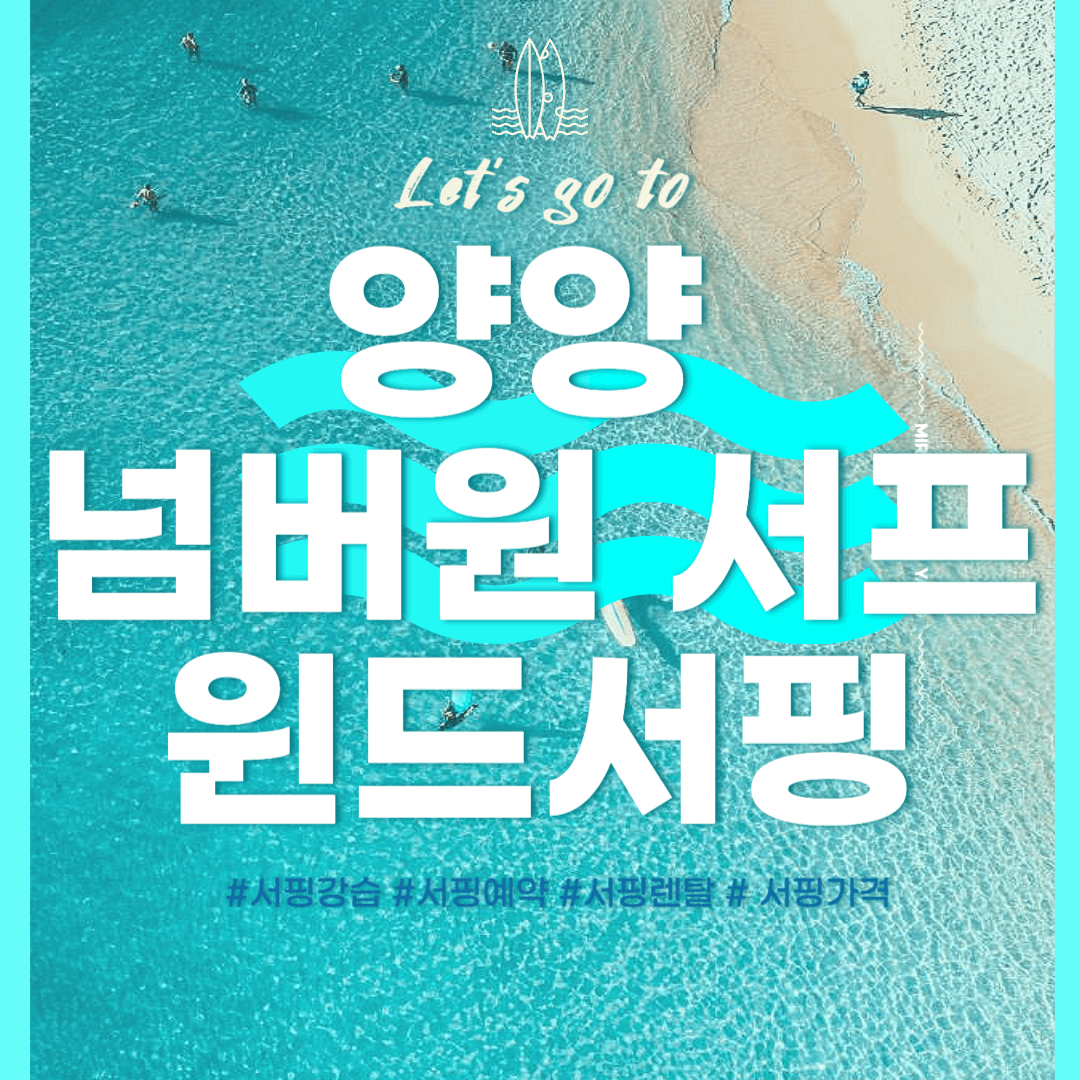 양양 넘버원 서프 윈드서핑