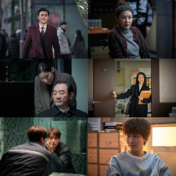 배우 이무생, 이미숙, 정은패, 김홍파, 김신록, 이현욱, 탕준상이 영화 '설계자'(감독 이요섭)에서 열연하고 있다. [사진=NEW]