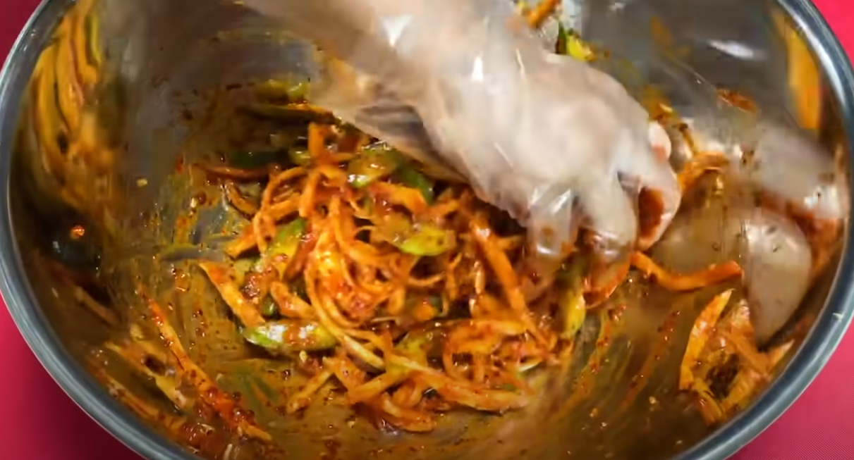 도라지오이무침 맛있게만드는법