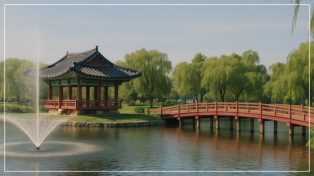 부여 궁남지 이미지