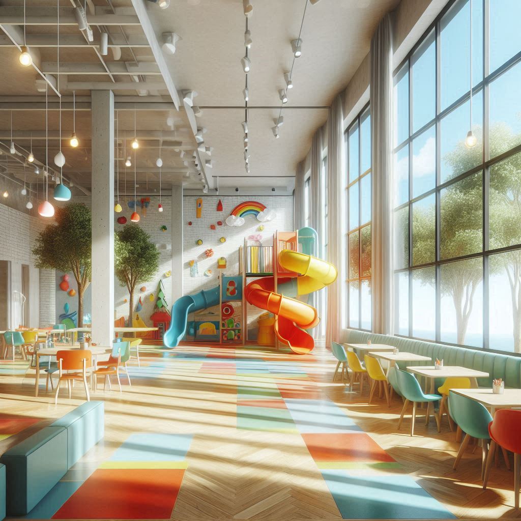 키즈카페 배경