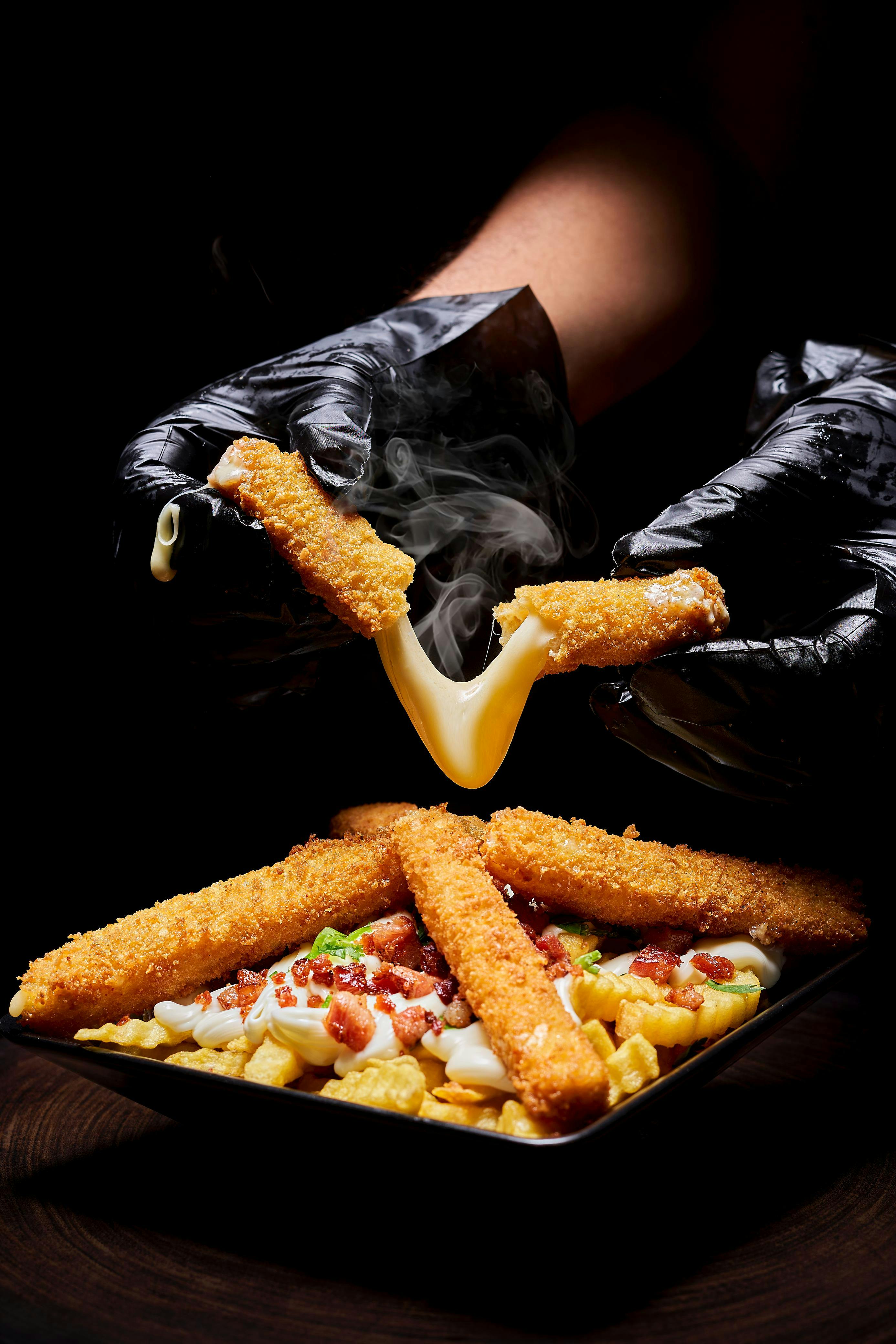 콜레스테롤에 좋지 않은 정크푸드 사진