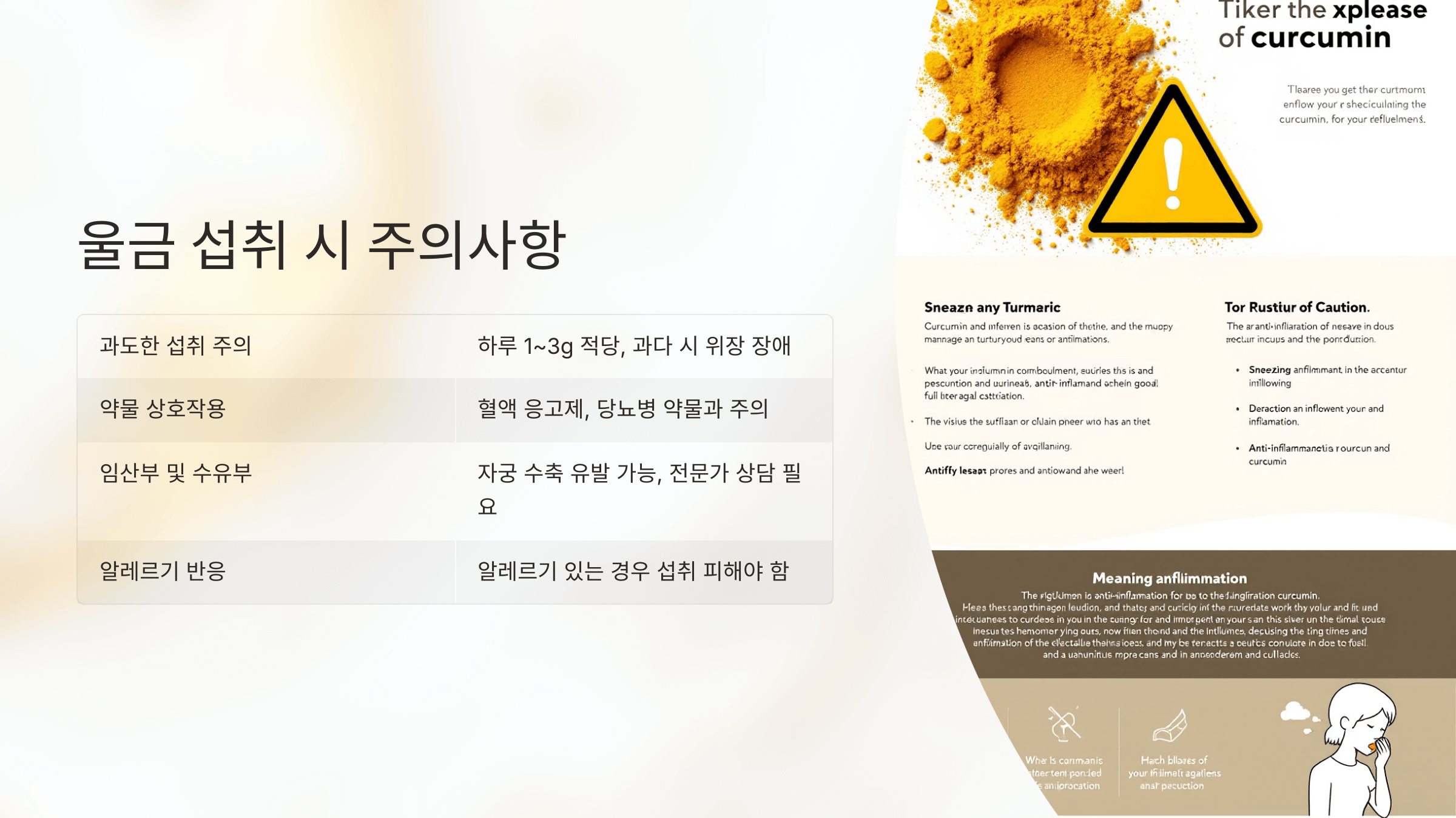 울금 사진입니다.