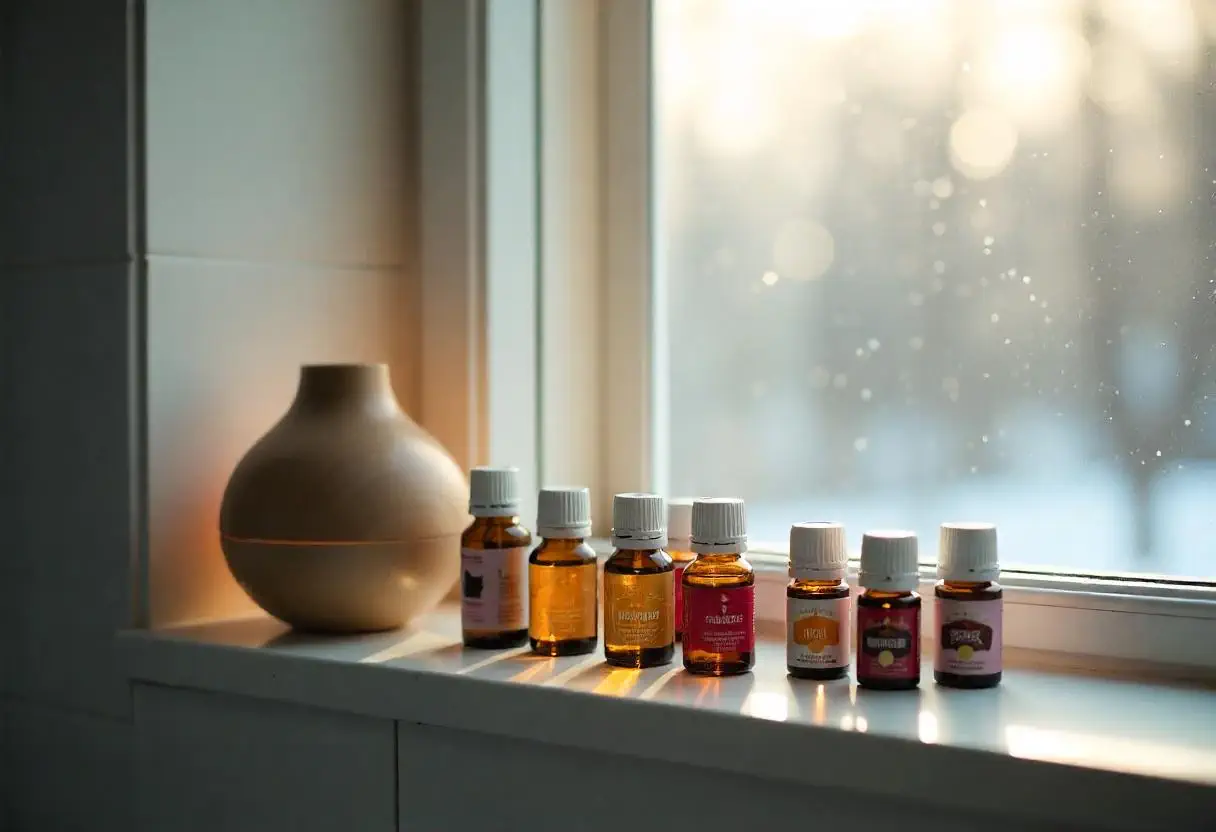 식물에서 추출한 다양한 에센셜 오일(Essential Oil)