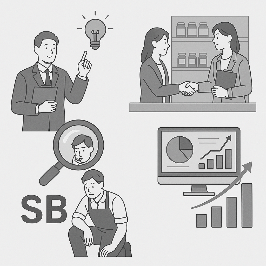 컨설팅을 하고 있는 이미지