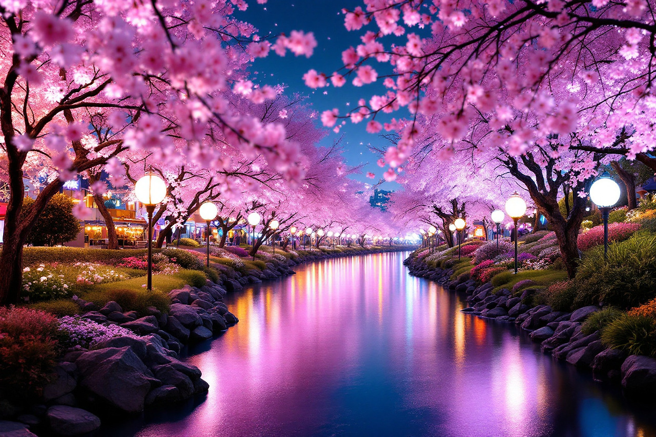 여좌천 별빛축제