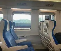 기차 좌석 사진