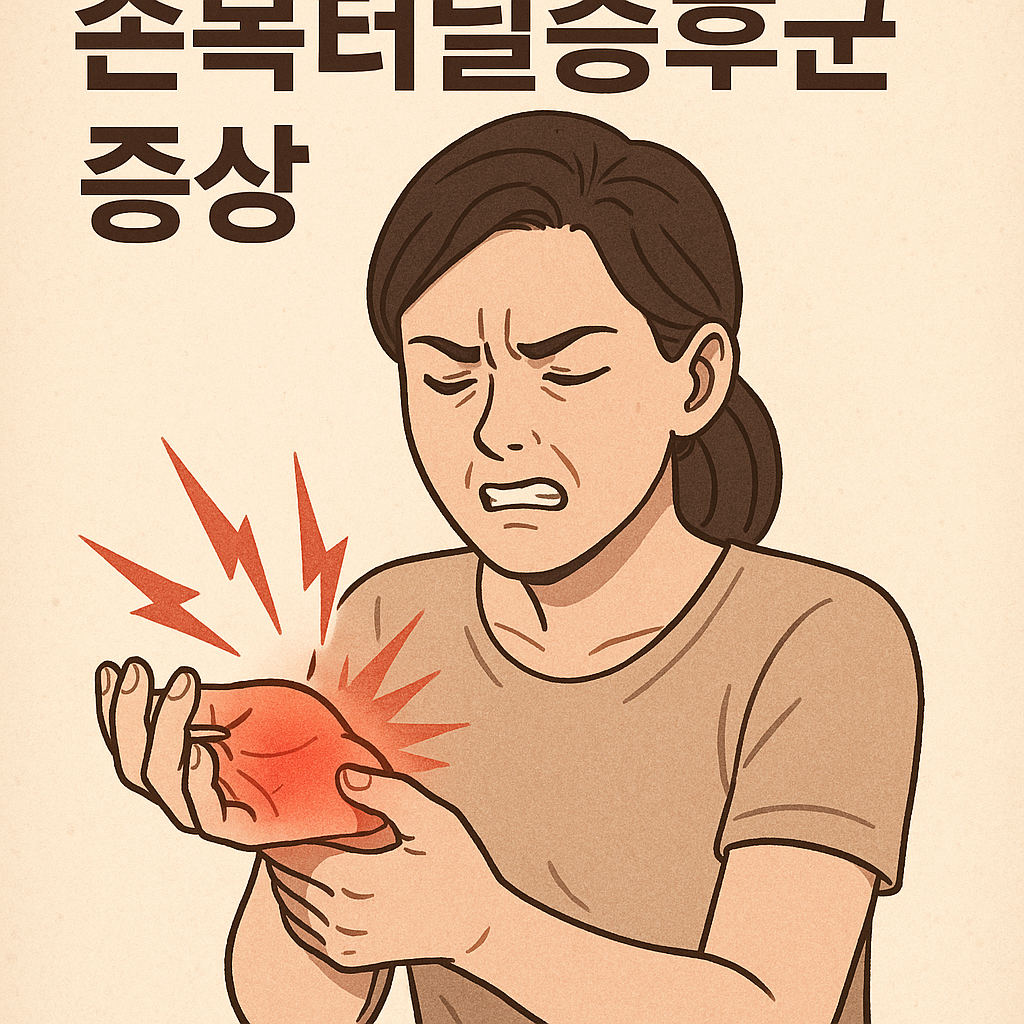 손목터널증후군 증상