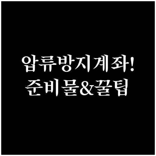 압류방지계좌 거래내역서 발급 준비물 ..