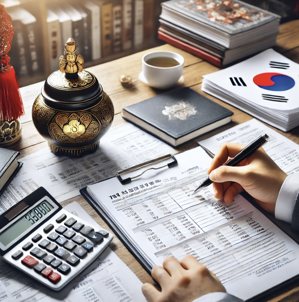 연말정산 혜택을 확인하는 장면