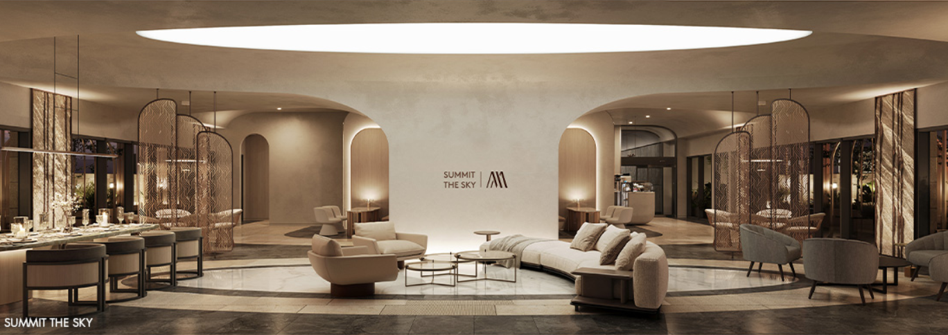 스카이라운지 모습