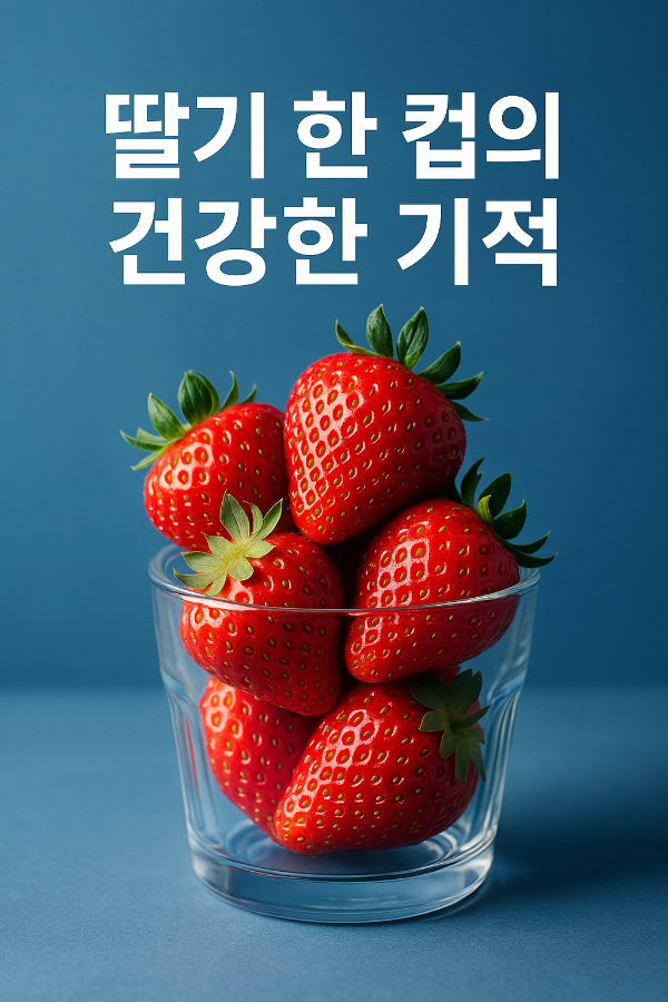 하루 한 컵의 딸기, 심장을 살리고 뇌를 깨운다