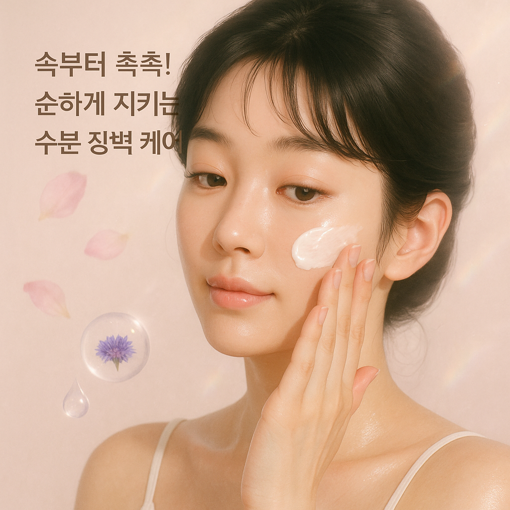 속부터 촉촉! 💧 순하게 지키는 수분 장벽 케어!
