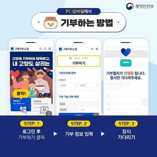 연말정산 고향사랑 기부금 세액공제