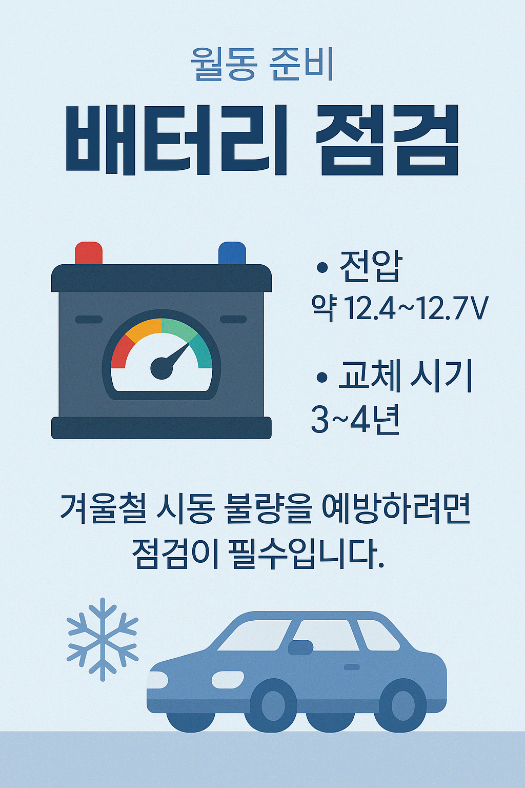 자동차 월동 장비