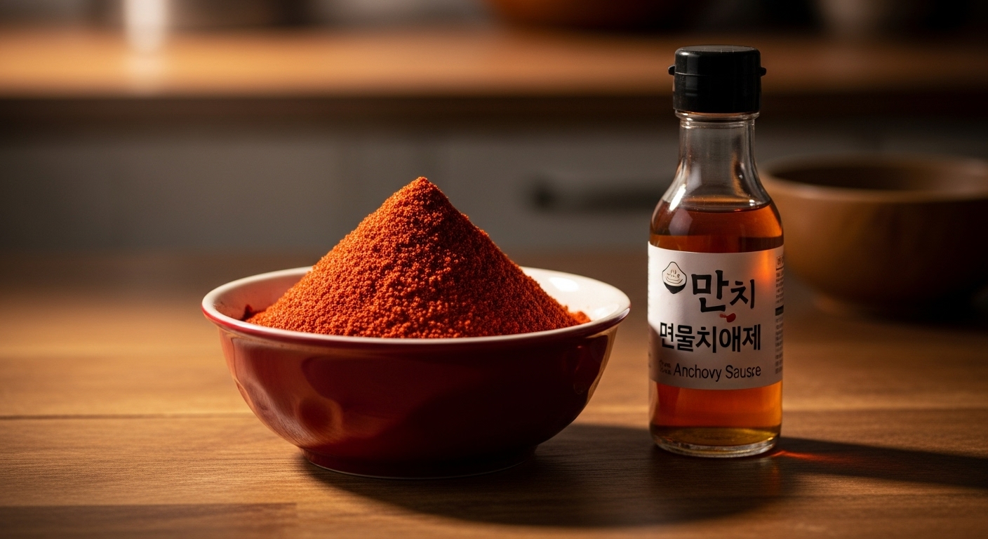 절임배추 40kg 양념 비율