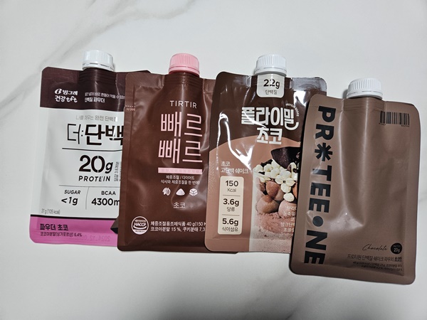 올리브영_단백질쉐이크_4종