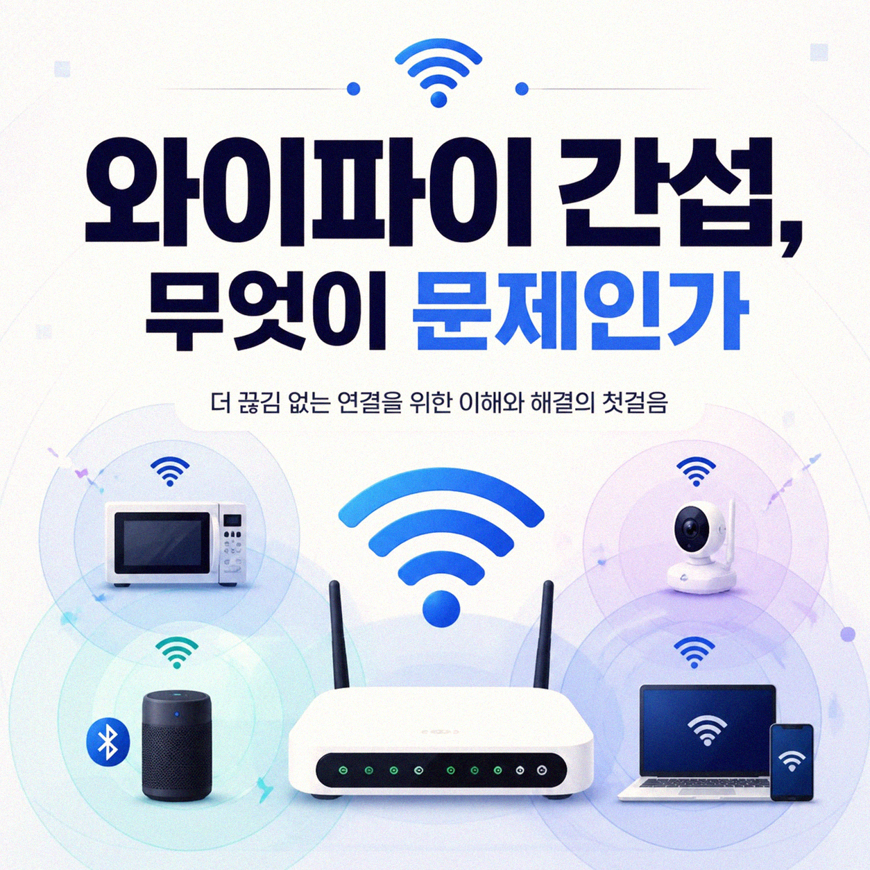 와이파이 속도가 갑자기 느려질 때, 채널 혼잡 때문일까요?