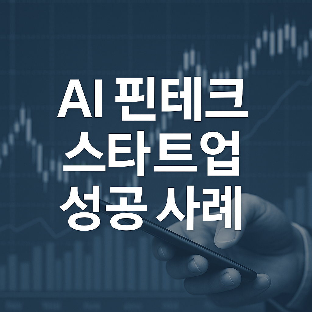 AI 핀테크 스타트업 성공 사례