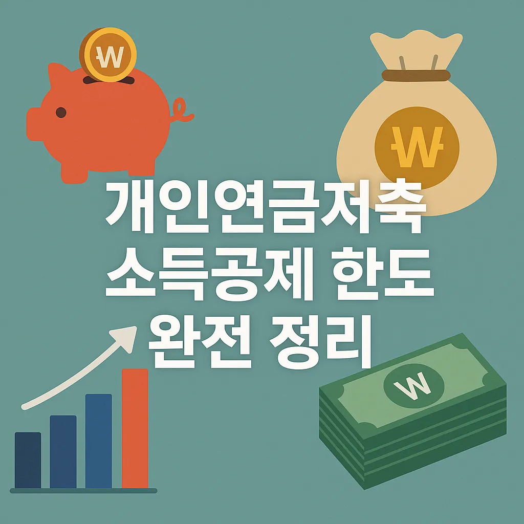 개인연금저축 소득공제 한도